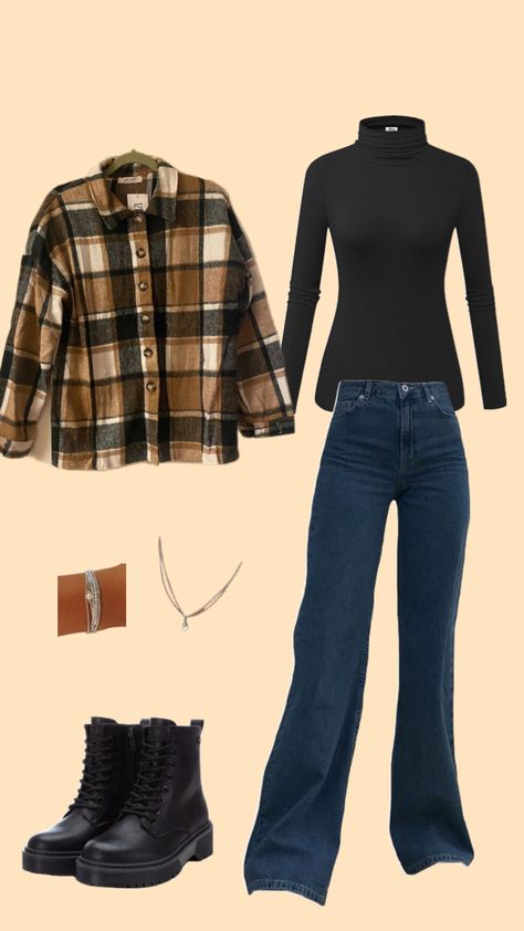 #shacket #turtleneck #brown #boots #ootd #outfitinspo #outfit Boots Ootd, Brown Boots, Turtle Neck, Ootd, Boots, Outfit Inspo