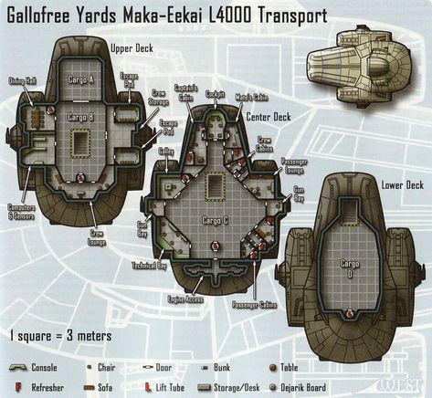 Star Wars Ship Layouts, Star Wars Deck Plans, Space Transport, Lost Episodes, Force Unleashed, Star Wars Ships Design, Deck Plan, Sci Fi Rpg, Traveller Rpg