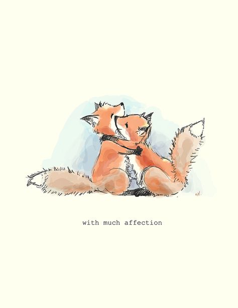 foxes in love - possible greeting card | now i need to find … | Flickr Fox Tattoo Design, Dibujos Toy Story, Fox Drawing, Fox Tattoo, Cute Animal Illustration, Fox Illustration, Fox Art, Cute Fox, Love Drawings