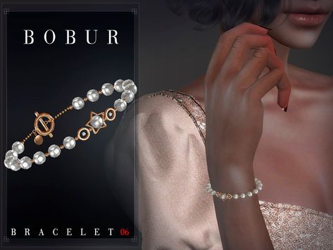 Sims 4 Pearl Bracelet, Sims 4 Female Bracelet, The Sims 4 Bracelet Cc, Sims Bracelet Cc, Ts4 Cc Maxis Match Bracelet, Sims 4 Cc Jewelry Bracelets, Bracelet Cc Sims 4, Sims 4 Cc Pearls, Bracelets Sims 4 Cc