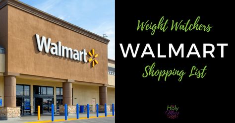 Walmart is a great place to purchase Weight Watchers friendly foods at reasonable prices. Check out our Weight Watchers Walmart Shopping List to discover healthy foods low in points. Ww Recipes With Points, Weight Watchers Shakes, Pb2 Smoothie, Best Weight Watchers Recipes, Snacks At Walmart, Walmart Shopping List, Weight Watchers Pumpkin, Healthy Weight Gain Foods, Weight Watchers Program