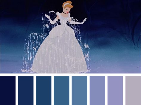 Cinderella Colour Palette, Disney Colour Palette, Cinderella Color Palette, Disney House, Palette Design, Cinderella Disney, Utila, Color Palette Design, Disney Home