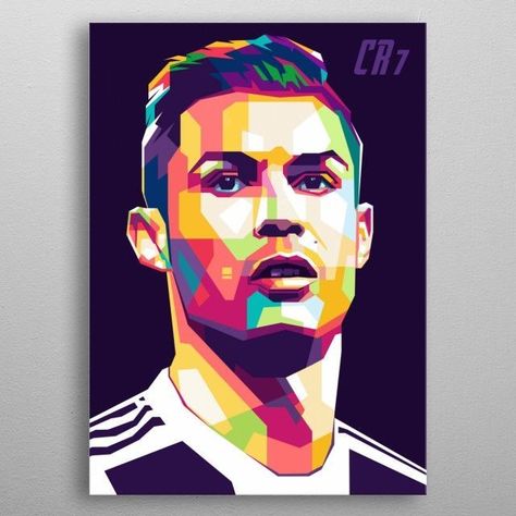 Sports Background, Football Artwork, Wpap Art, Fc Chelsea, Ronaldo Wallpapers, Cristiano Ronaldo Cr7, Pop Art Portraits, Pop Art Posters, Ronaldo Cr7