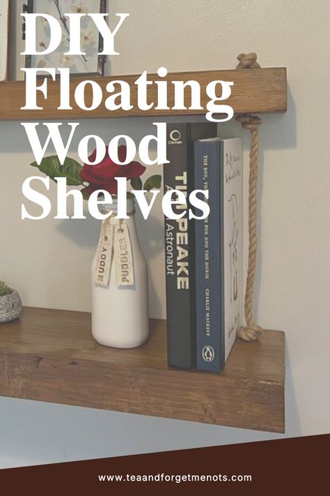 diy floating wood shelves How To Make Floating Shelves Diy, Diy Shelf Ideas Easy, Diy Floating Shelves Bathroom, Basement Shelves, Stylish Shelves, Floating Wood Shelves, Using Scrap Wood, How To Make Floating Shelves, Diy Floating Shelves