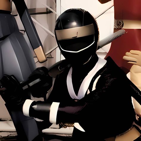 Evil Power Rangers, Power Rangers Pfp, Power Rangers Icon, Bailey Core, Black Power Ranger, Cyberpunk Mode, Power Ranger Black, Black Ranger, Saban's Power Rangers