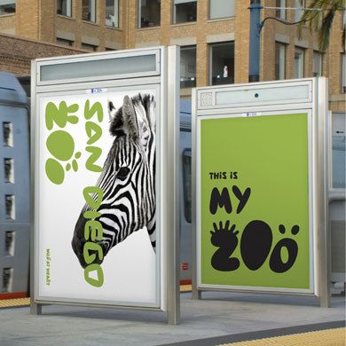 San Diego Zoo Identity on Behance Zoo Poster Design, Zoo Marketing, Zoo Signage, Zoo Logo, Brookfield Zoo, Zoo Project, Zoo Architecture, Animal Conservation, Get Funky