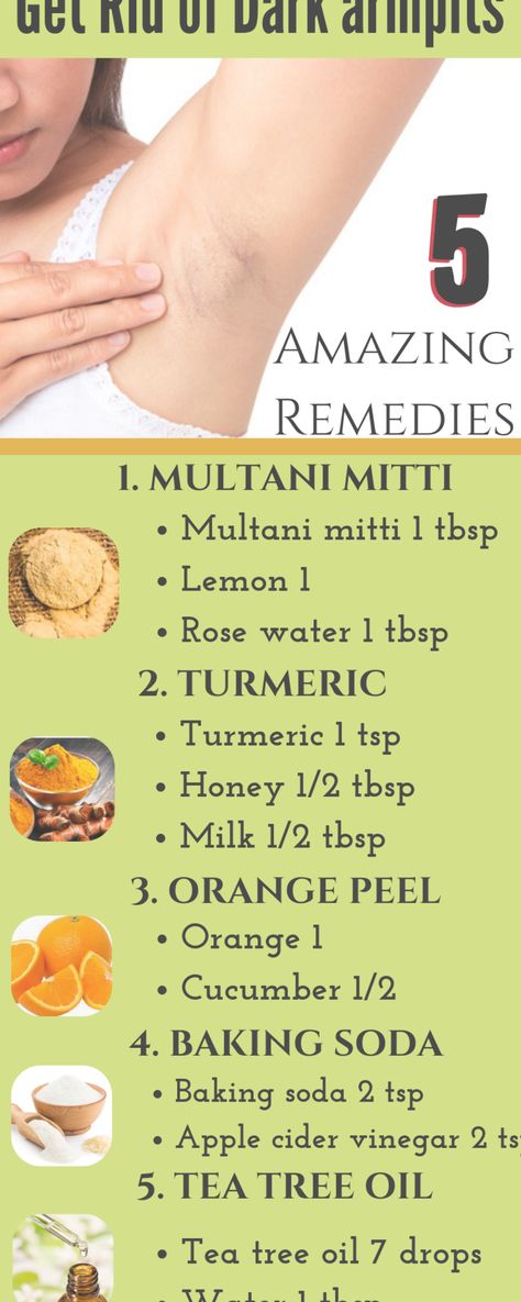 Rid Of Dark Underarms, Skin Lightening Diy, Skincare Diy, Dark Armpits, Arm Pits, Clear Healthy Skin, Natural Skin Care Remedies, Dark Underarms, Good Skin Tips