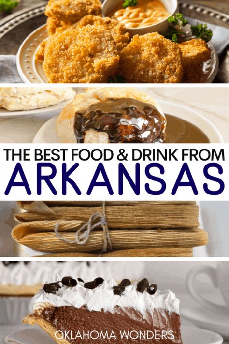 Arkansas Food, Budget Family Meals, Usa Food, State Foods, Famous Recipe, Fair Food Recipes, Easy Family Meals, What To Eat, Food Drinks