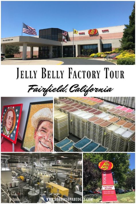 Jelly Belly Factory California, Fairfield California, Buttered Popcorn, San Fransico, Beach Road Trip, California Bucket List, Cali Trip, California History, California Living