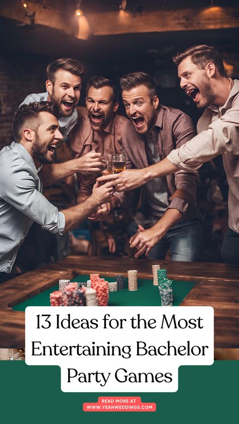 A group of men enjoying fun and entertaining bachelor party games. Bachelor Pool Party Ideas, Bachelor Party Ideas Games, Co Ed Bachelor Bachelorette Party Games, Bachelor Party Games For Men, Mens Bachelor Party Ideas, Bachelor Party Ideas For Guys, Ideas For Bachelor Party, Bachelor Games, Mens Bachelor Party