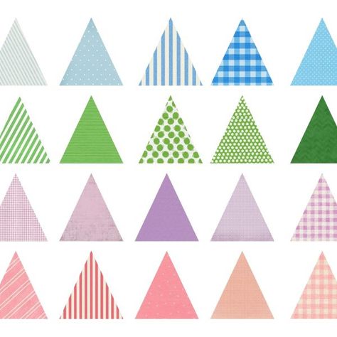 Triangle Banner Template #1 Triangle Banner Template, Triangle Template, Triangle Banner, Baby Diy, Banner Template, Diy Baby Stuff, Cupcake Toppers, Template Printable, Free Printables