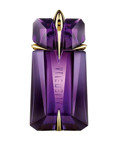 The purple bottle design of Thierry Mugler Alien perfume. Purple Perfume, Thierry Mugler Perfume, Alien Perfume, Thierry Mugler Angel, Mugler Alien, Thierry Mugler Alien, Tom Ford Black Orchid, 212 Vip, Christian Audigier