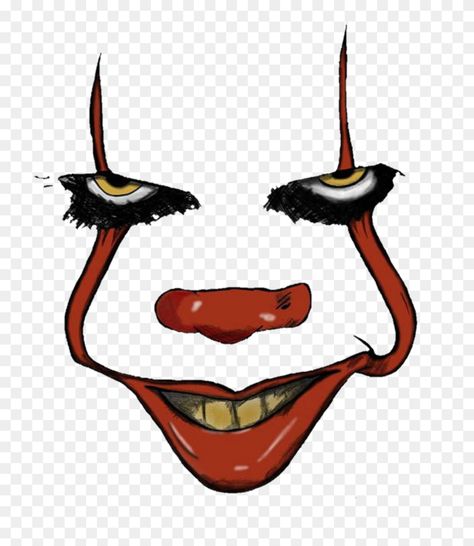 Pumpkin Painting Ideas Pennywise, Easy Pennywise Drawing, It Pennywise Drawing, Pennywise Svg Free, It Drawings Clown Easy, Pennywise Outline, How To Draw Pennywise, Halloween Character Drawings, Pumpkin Painting Ideas Horror