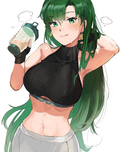 Lyn Fire Emblem, Fire Emblem Lyn, Fire Emblem Warriors, Anime School, Blood And Bone, Fire Emblem Characters, Female Character Concept, Human Art, Green Hair