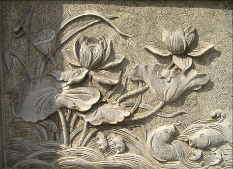 Relief Flower Sculptures Wall Decoration Photo, Detailed about Relief Flower Sculptures Wall Decoration Picture on Alibaba.com. Lotus Sculpture, Drywall Art, Wall Relief, Plaster Wall Art, Lotus Art, Clay Wall Art, Flower Sculptures, Ceramic Wall Art, Decoration Photo