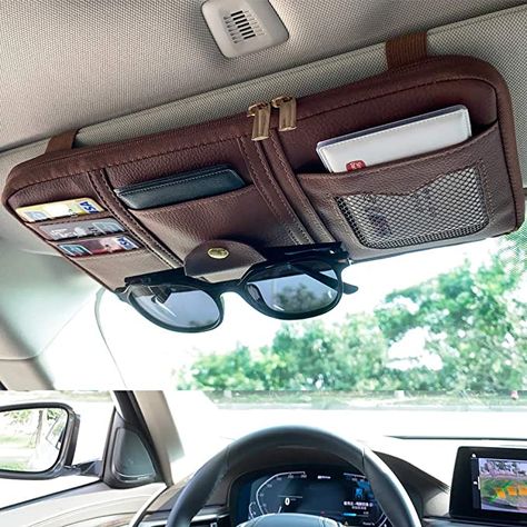 Car Visor Organizer, Visor Organizer, Crossbody Bag Outfit, Cute Luggage, Car Visor, Car Organizer, Car Boot, Pouch Organizer, Cool Gadgets To Buy