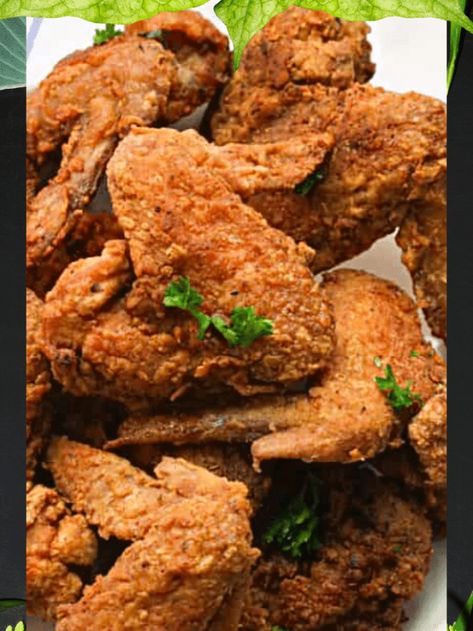 Ultimate Fried Chicken Wings: 10 minutes prep budget-friendly recipe - Immaculate Bites Perfect Fried Chicken Wings, Oven Fried Whole Chicken Wings, Air Fryer Fried Chicken Wings With Flour, Breaded Chicken Wing Recipes, Breading For Chicken Wings, How To Prep Chicken Wings, Fry Chicken Wings Recipes, Breaded Wings Recipe, Cast Iron Fried Chicken Wings