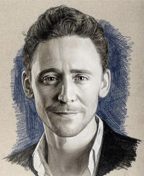 Loki Drawing, Loki Art, Loki Fanart, Marvel Drawings, Celebrity Drawings, Amazing Drawings, Portrait Sketches, Pencil Portrait, Marvel Art