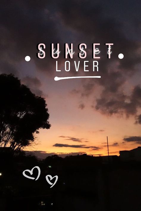 Sunset Lover Tattoo, Sunsets Snapchat, Painting Sunsets, Sunset Gif, Sunset Tumblr, Sunsets Aesthetic, Snap Stories, Sunset Captions, Sunset Logo