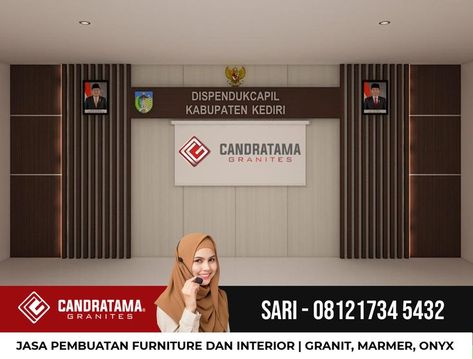 Backdrop Kantor, Backdrop Tv, Kitchen Set Minimalis, Interior Kantor, Kitchen Set, Kitchen Sets, Cafe Interior, Meeting Room, Malang