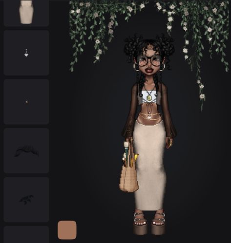 Everskies Outfits Boho, Everskies Outfit Ideas, Imvu Fits, Everyday Skirts, Everskies Outfits, Bratz Inspired Outfits, Fashion Gal, Earthy Outfits, Fits Clothes