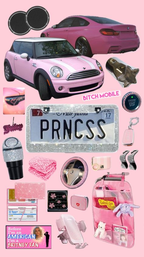 pink car! :3 #fastandfurious #pink #mcbling Mcbling Car, Pink Mcbling, Healthy School Lunches, Girly Car, Pink Life, Engine Start, Car Mods, Pink Car, School Lunch