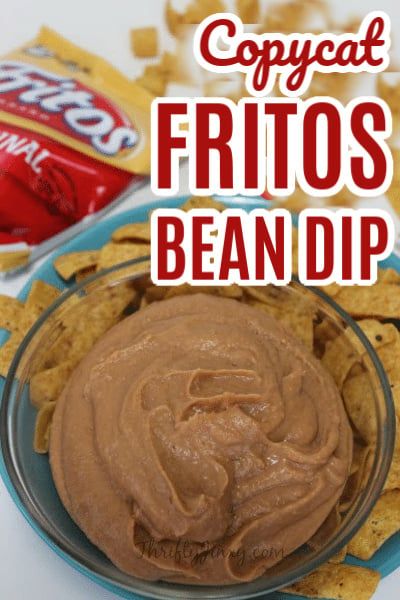 Frito Lay Bean Dip Recipe, Frito Lay Bean Dip, Fritos Bean Dip, Best Chip Dip, Bean Dip Recipe, Cold Dip Recipes, Canning Refried Beans, Bean Dip Recipes, Homemade Beans