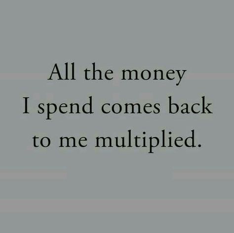 All The Money I Spend Comes Back To Me Multiplied, 2024 Manifesting, 2025 Vision, 2024 Vision, Reality Quotes, The Money, Vision Board, Kiss, Money