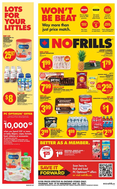 No Frills Ontario - Weekly Flyer Specials - Page 1 Supermarket Flyer, Grocery Store Flyers, Manifesting 2024, Online Flyers, Store Flyers, Grocery Supermarket, Food Retail, Black Jeep, Leaflet Design