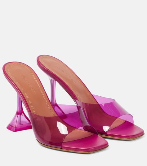 Amina Muaddi Lupita, Womens Wedding Dresses, Amina Muaddi, Women's Mules, Slip On Mules, Glass Slipper, Mule Sandals, Carrie Bradshaw, Online Shops