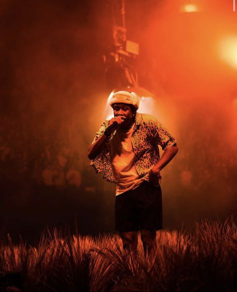 Orange Tyler The Creator, Tyler The Creator Orange, Rapper Pfps, Tyler Concert, Tyler The Creator Flower Boy, Rapper Pics, Playlist Pictures, Tyler Okonma, Aesthetic Culture