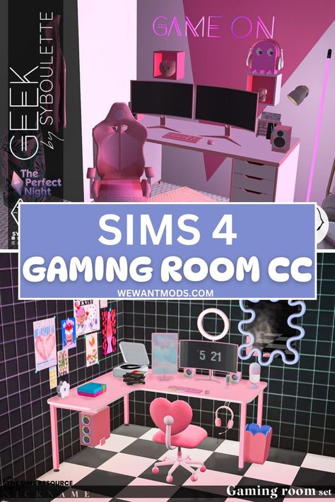 sims 4 gaming room cc Sims Pc Setup Cc, Sims 4 Cc Gaming Setup Maxis Match, Sims 4 Weeb Room Cc, Sims 4 Cc Streamer Room, Sims 4 Cc Gaming Setup Functional, Sims 4 Gaming Room Cc, Sims 4 Gaming Room, Sims 4 Cc Gaming Setup, Gamer Girl Setup