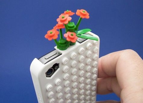 Iphone lego case Weird Phone Cases, Lego Pieces, Cool Iphone Cases, Lego Art, Flower Detail, Iphone Cover, Iphone Case Covers, Iphone 4, Cool Phone Cases