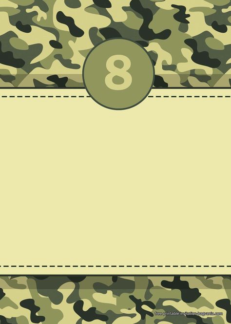 Free FREE Camo Party Invitation Templates #free #freeinvitation2019 #birthday #disney #invitations #invitationtemplates #camoparty Camo Birthday Invitations, Camouflage Party, Hunting Birthday Party, Camo Gifts, Camo Birthday Party, Birthday Party Invitation Wording, Army Birthday Parties, Camo Party, Laser Tag Party