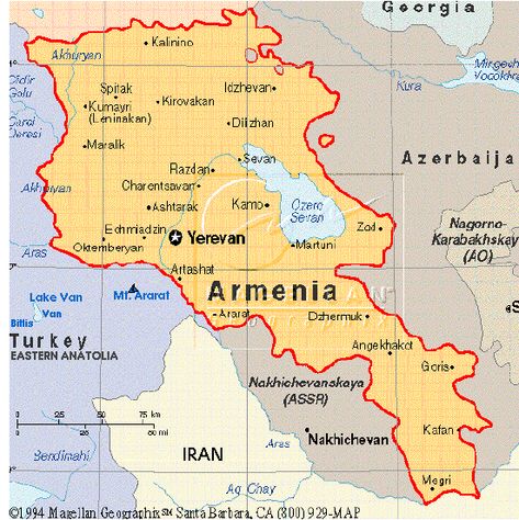 Map of Armenia (today) Armenia Map, Armenian History, Armenian Culture, Iran Travel, Armenia Azerbaijan, Western Asia, My Heritage, The Middle East, Azerbaijan