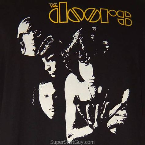 The Doors Band, Doors Music, Rock Album Covers, Album Sleeves, Music Album Covers, Classic Image, Band Shirt, Jim Morrison, Music Wall