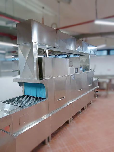 industrial commercial conveyor type dishwasher machine for restaurant hotel Dish Washing Area Ideas, Dishwasher Restaurant, Restaurant Dishwasher, Industrial Dishwasher, Corner Bar, Order Kitchen, Dishwasher Machine, Industrial Restaurant, Street Corner