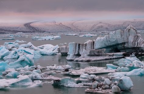 Melting Glaciers, Glaciers Melting, Ocean Park, Environmental Issues, Tourism, Floating, High Resolution, Resolution, Stock Photos