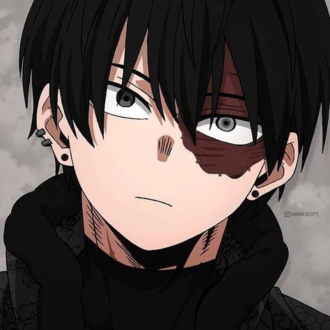 Emo Anime Boy, Emo Icons, Pokémon Heroes, Animes Emo, Anime Goth, Iphone Wallpaper For Guys, Anime Black Hair, Anime Black, Hottest Anime Characters