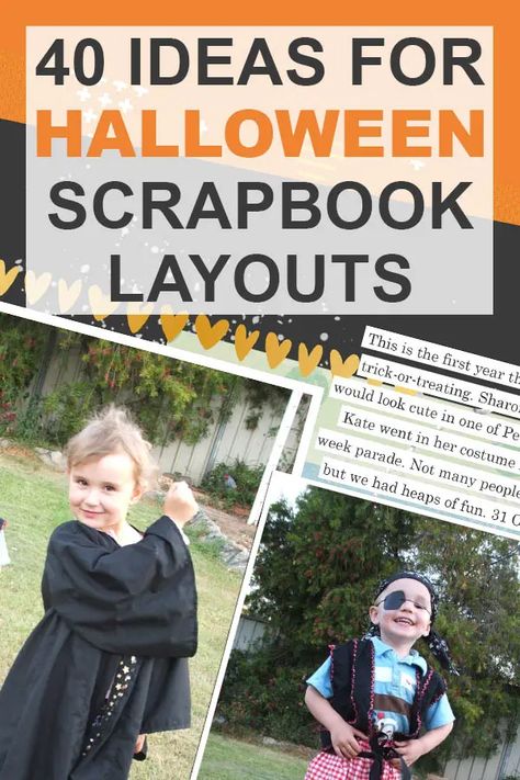 Get scrapping with 40 different ideas for how to design your Halloween scrapbook layouts. From layouts to mini albums, this post has it all. Halloween Scrapbook Pages Photo Layouts, Mini Scrapbook Layouts, Halloween Layouts Scrapbooking, Halloween Scrapbook Layouts Ideas, Halloween Scrapbook Ideas, Halloween Scrapbook Pages, Scrapbook Layouts Multiple Pictures, Halloween Scrapbook Layouts, Scrapbook 2024