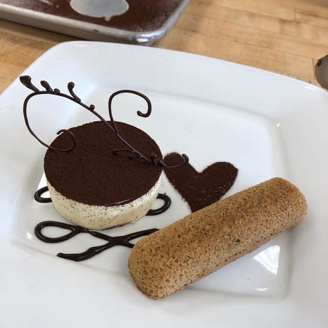 Stormy H 🍩 on Instagram: “I present my Tiramisu Deconstructed plate// featuring a mascarpone semifreddo, an espresso chiffon cake, complimented with a chocolate…” Chiffon Cake, Espresso, Chiffon, Baking, Ethnic Recipes, Cake, On Instagram, Instagram, Tiramisu