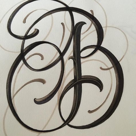 B initial Letter B Tattoo, Font Graphic Design, Fancy Font, B Letter, Alphabet Symbols, Graffiti Lettering Fonts, Beautiful Lettering, How To Write Calligraphy, Font Graphic