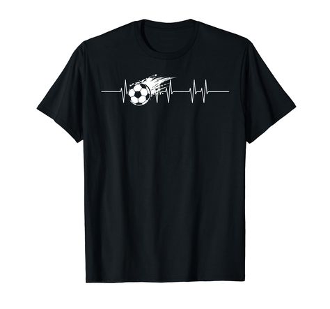 PRICES MAY VARY. If you are an athlete or a soccer player, then this cool soccer t-shirt design is just for you. Even if you play for a soccer club, soccer is your hobby or you train in a team. Gift idea for Christmas, birthday or any other present giving occasion. Get this present for the special soccer player, athlete, soccer coach or anyone who loves sport. Lightweight, Classic fit, Double-needle sleeve and bottom hem Soccer T Shirts Ideas Design, Soccer Coach Gift Ideas, Coach Gift Ideas, Soccer Coach Gifts, Club Soccer, Soccer Coach, Soccer T Shirt, Diy Shirts, Soccer Coaching