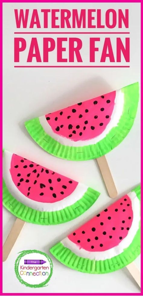 Fun Crafts For Summer, 1st Day Of Summer Crafts For Kids, Tk Kindergarten Arts And Crafts, Fun Easy Summer Crafts For Kids, Summer Time Arts And Crafts For Kids, Tk Projects, Paper Plate Preschool Crafts, Summer Art And Crafts For Kids, Easy Summer Camp Crafts For Kids