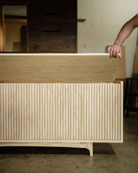 A singular board of hand selected Ash lumber, a few brass hinges, and a lot of sweating the details for this Crater Lake bench, #002. Pspspsps — she’s ready to ship! Measuring in at 60” x 22” x 14”, the Crater Lake Bench is an elegant, beautiful, powerhouse of a storage solution for your home. As an entry room shoe bench, a foot of the bed blanket storage solution, or a statement piece in a more open concept space, there truly a place it could fit in, anywhere. So many incredible thanks ... Room Shoe, Entry Room, Brass Hinges, Shoe Bench, Crater Lake, Blanket Storage, Bed Blanket, Open Concept, Storage Solution