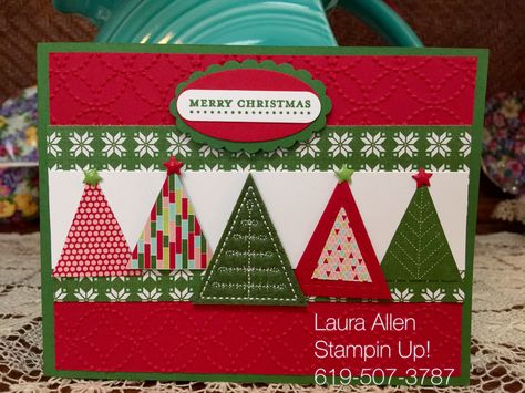 Felt Embellishments, Christmas Cards 2017, Quilt Cards, Winter Wishes, Crafts Cards, Making Cards, Christmas 2017, Cards Christmas, Holiday Catalog