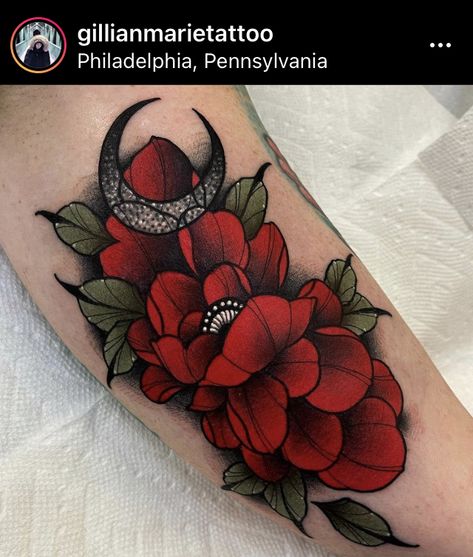 Scarlett Begonias Tattoo, Scarlet Begonias Tattoo, Begonia Tattoo, Geranium Tattoo, Scarlet Begonias, Tattoo Cover Up, Tattoo Cover, Traditional Tattoos, Tattoo Cover-up