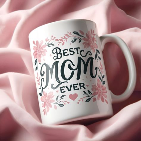 Mother's Day Mug, Best Mom Ever Elegant 11oz | 011 by Tematify on Etsy Infinite Love, Fathers Day Mugs, Mother's Day Mugs, Best Mom Ever, Sublimation Mugs, Chocolate Lover, Mug Printing, Birth Flower, Birth Flowers