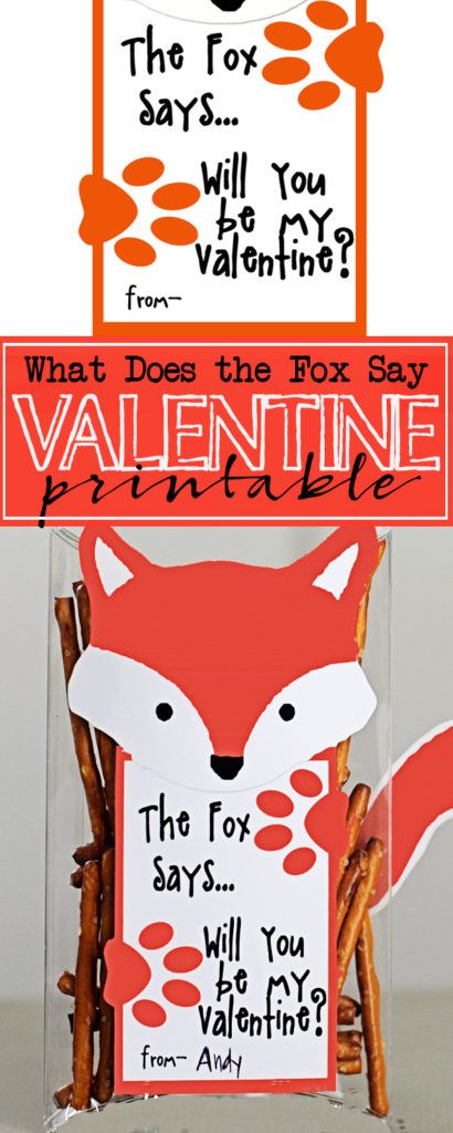 Fox Valentine, Cute Valentine Ideas, Valentines Diy Kids, Diy Party Crafts, What Does The Fox Say, 21st Party, Valentines Printables Free, Valentines School, My Funny Valentine