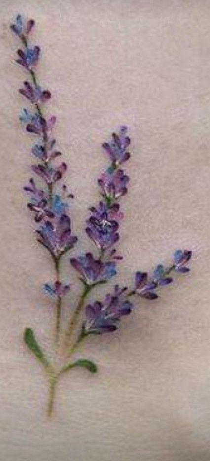 Lavender Menace Tattoo, Lavender Tattoos, Aa Tattoos, Scar Cover Up, Brazilian Embroidery Stitches, Bone Tattoo, Lavender Tattoo, Collar Bone Tattoo, Collar Bone